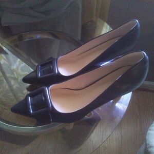 Elegant Black Women's Pointed Toe Heel (11)